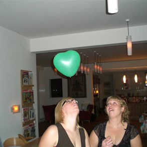 Fun with balloons.