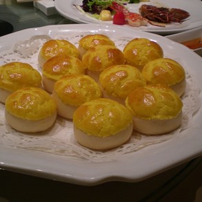 Pineapple buns! I went crazy over these.