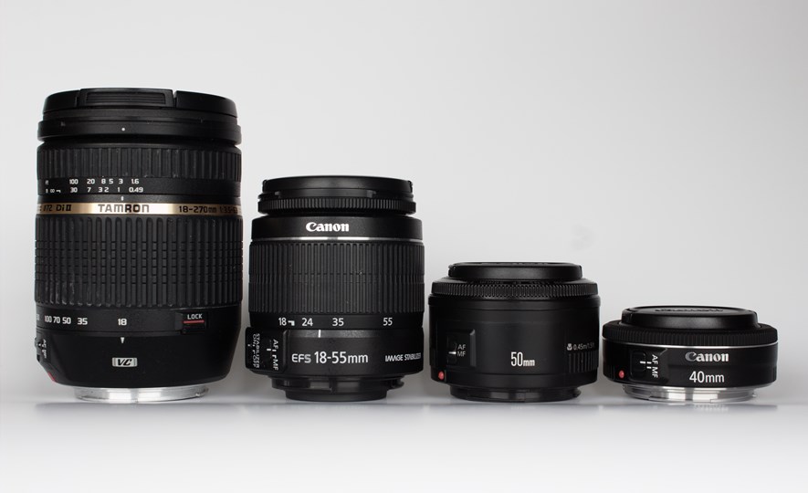 Canon EF 50mm 1:1.8 II vs Canon EF 40mm f/2.8 STM: Which to get? - Erik  Moberg's personal homepage - photography, gadgets, DIY, and more