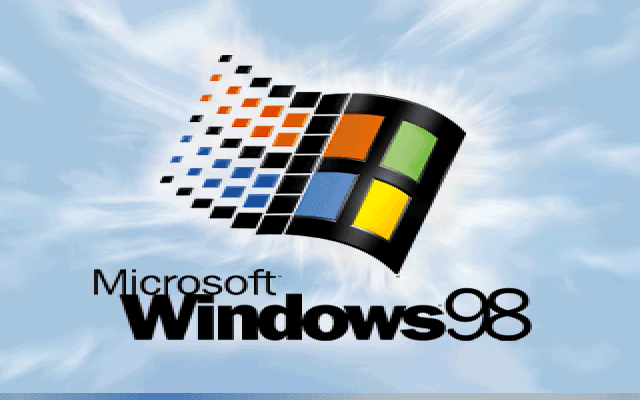 Loading Windows 98.