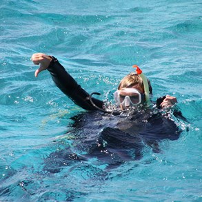 A scuba diving instructor.