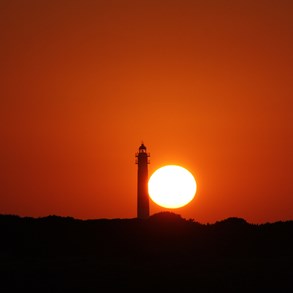 The sunset shot of the vacation.