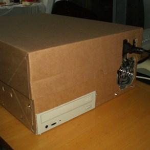 Maybe not the best place for an optical unit...