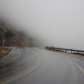 We went on a tour to see as much of the island as possible - too bad the weather wasn&#039;t quite playing along. A very exciting ride on narrow roads and high hills.