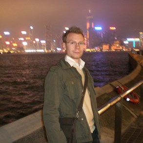 Me. Also note Hongkong in the background.