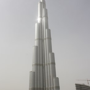 Burj Khalifa - so tall, it almost feels unreal.