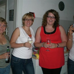 My friends again.